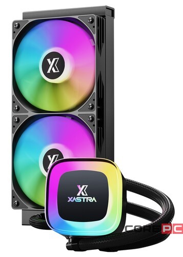 Система жидкостного охлаждения для процессора XASTRA LP240 ARGB BK Black (LP240-BKAFXX-GL)