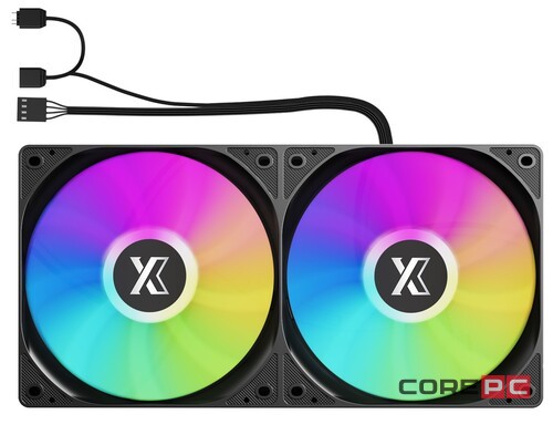 Система жидкостного охлаждения для процессора XASTRA LP240 ARGB BK Black (LP240-BKAFXX-GL)