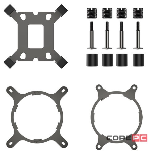 Система жидкостного охлаждения для процессора XASTRA LP240 ARGB BK Black (LP240-BKAFXX-GL)