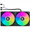 Система жидкостного охлаждения для процессора XASTRA LP240 ARGB BK Black (LP240-BKAFXX-GL)