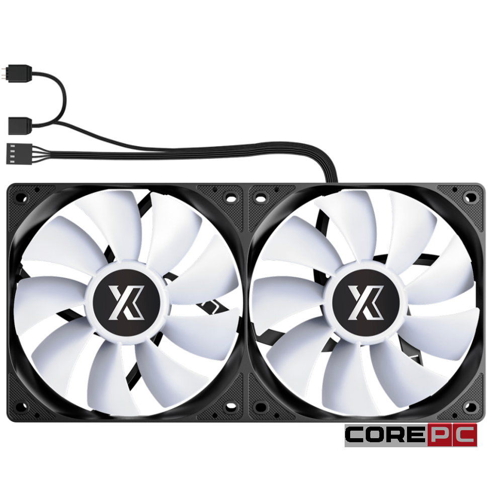 Система жидкостного охлаждения для процессора XASTRA LP240 ARGB BK Black (LP240-BKAFXX-GL)