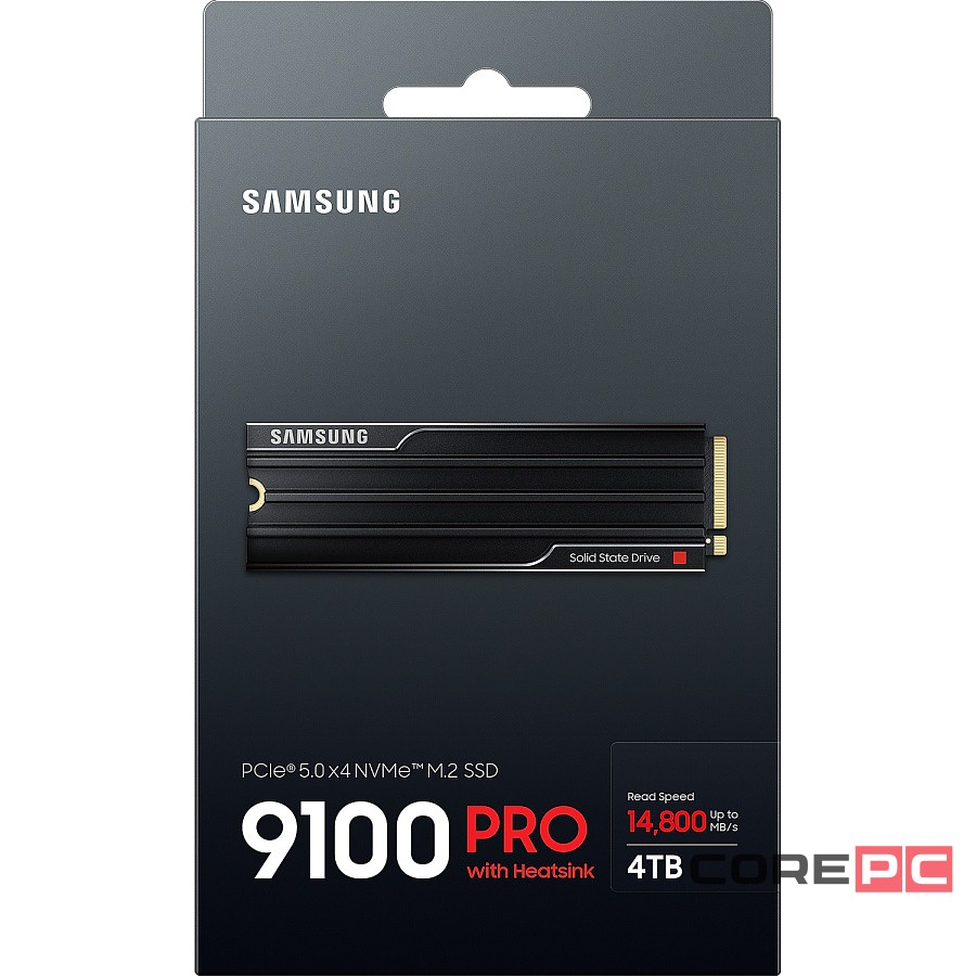 Твердотельный накопитель Samsung 4000 Gb 9100 PRO (MZ-VAP4T0CW)
