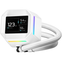 Система жидкостного охлаждения для процессора Deepcool LM240 WH ARGB White