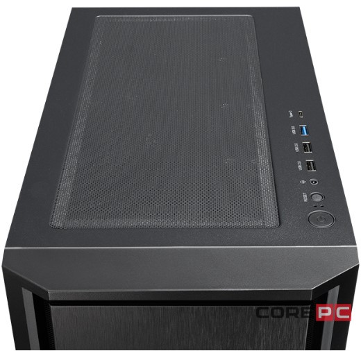 Компьютерный корпус Chieftec PRO MIDI TG Black (AS-02B-TG-OP)