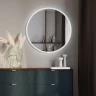Зеркало MIXLINE Перла ЭКОНОМ D600 (ШВ) сенсорный выкл, светодиодная подсветка, без короба