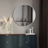 Зеркало MIXLINE Перла ЭКОНОМ D600 (ШВ) сенсорный выкл, светодиодная подсветка, без короба
