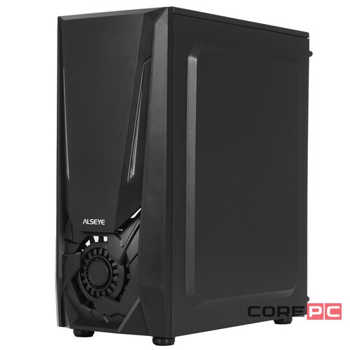 Компьютерный корпус ALSEYE TG Black (Reactor-B)