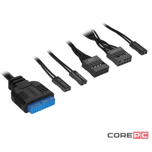 Компьютерный корпус ALSEYE TG Black (Reactor-B)