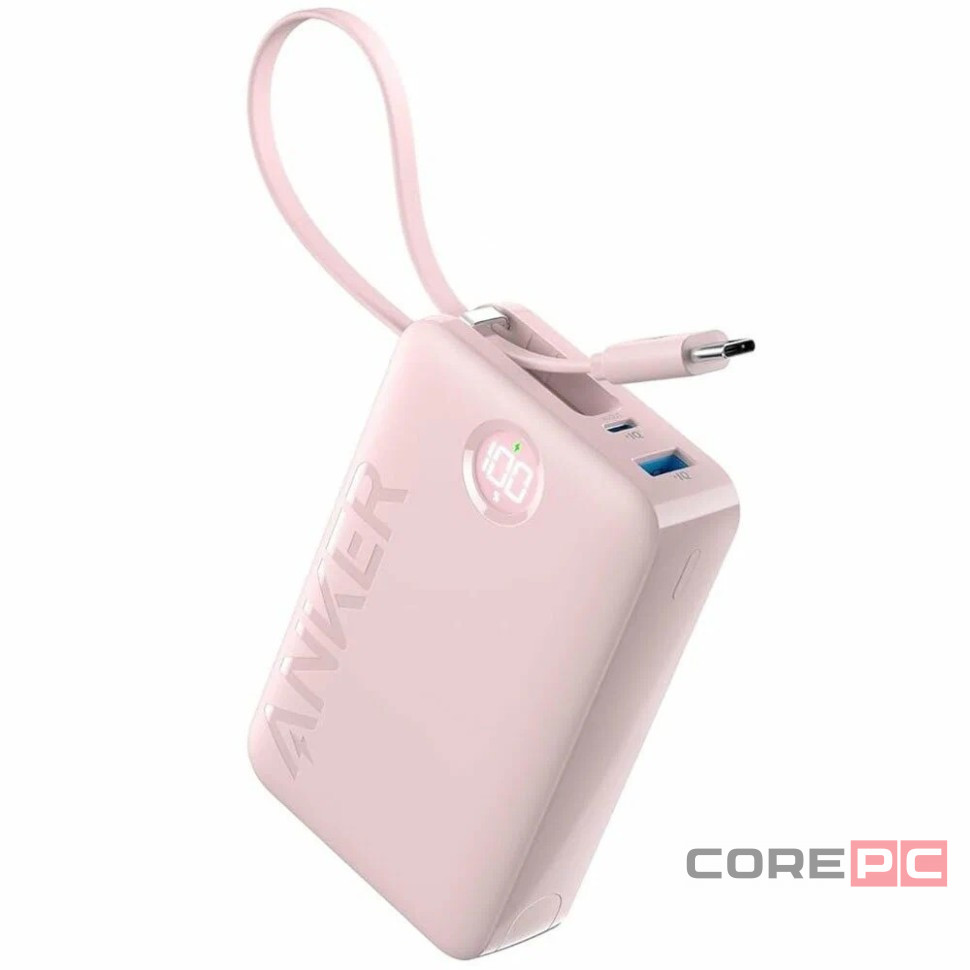 Powerbank Anker A1647 20000mAh (A1647651) 1USB/1C 22.5W розовый
