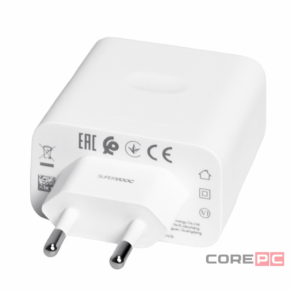 Сетевое зар. устр. Realme Supervooc 80W 1USB-A белое