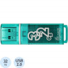 USB флеш накопитель Smartbuy 32GB Glossy Green (SB32GBGS-G)