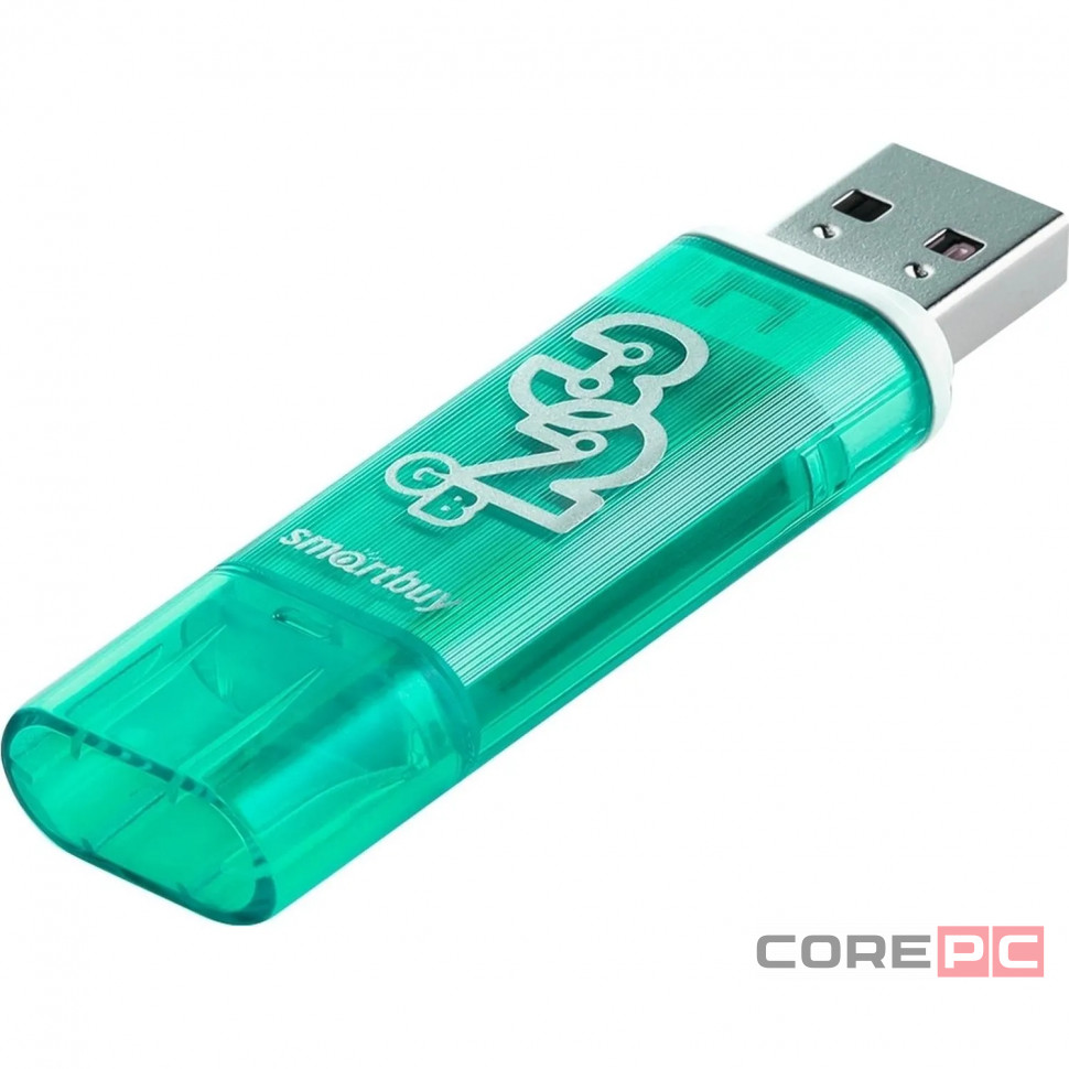 USB флеш накопитель Smartbuy 32GB Glossy Green (SB32GBGS-G)
