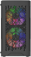 Компьютерный корпус Powercase Mistral Micro D3B ARGB V2 Black (CMMDB-A3-V2)