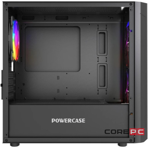 Компьютерный корпус Powercase Mistral Micro D3B ARGB V2 Black (CMMDB-A3-V2)