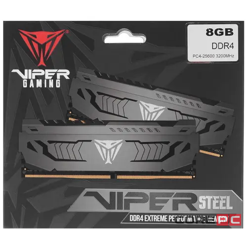 Оперативная память 8 Gb 3200 MHz PATRIOT VIPER STEEL (PVS48G320C6)