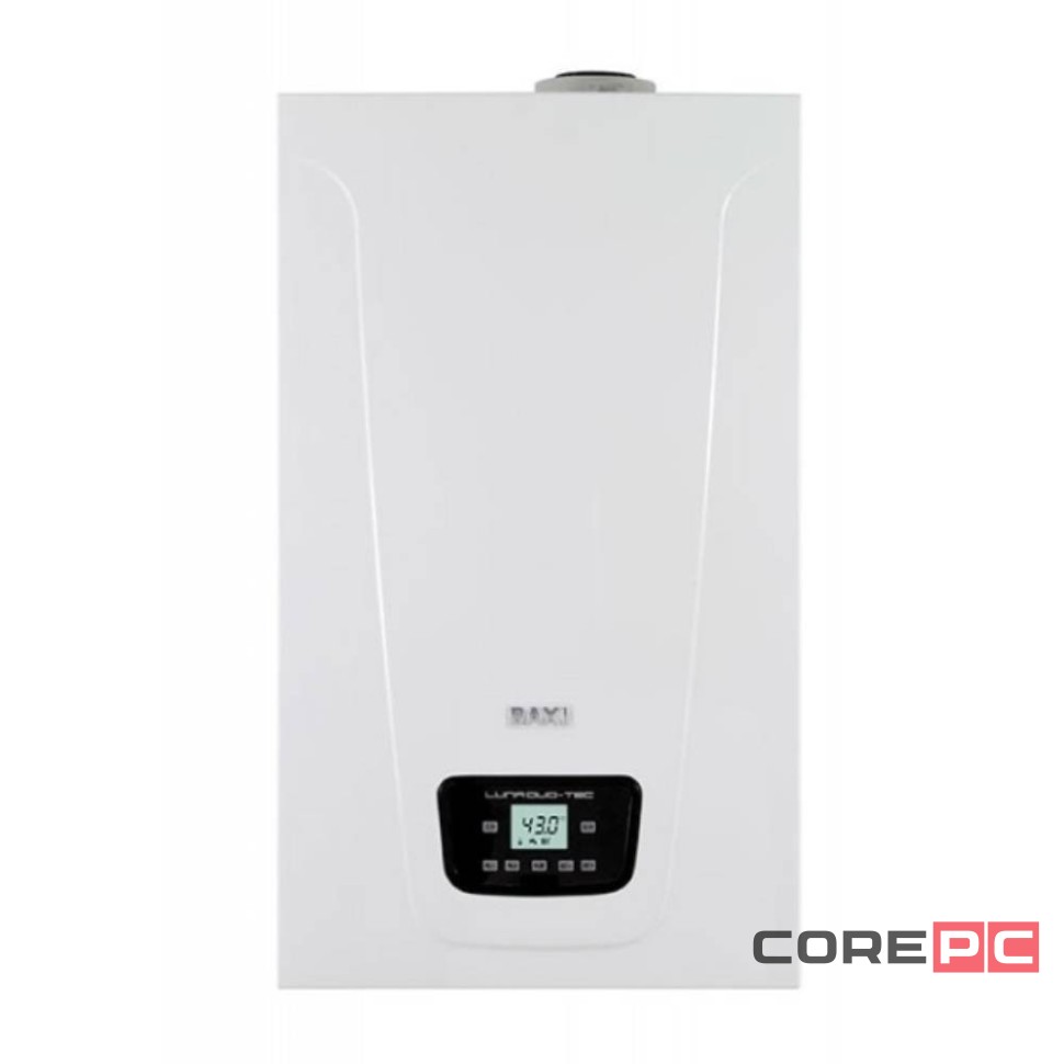 Котел газовый BAXI LUNA DUO-TEC E 1.12 конденсационный, настенный, 1 конт., закр. кам. сгор.