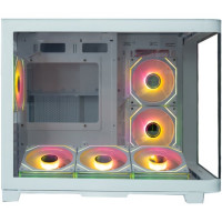 Компьютерный корпус XASTRA QR600M 6ARGB C10-UC LED Strip ARGB White (QR600M-6FM12A-C10-UC-L-WH)