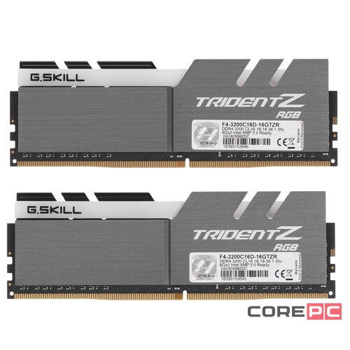 Оперативная память 16 Gb 3200 MHz G.Skill TRIDENT Z RGB (F4-3200C16D-16GTZR)