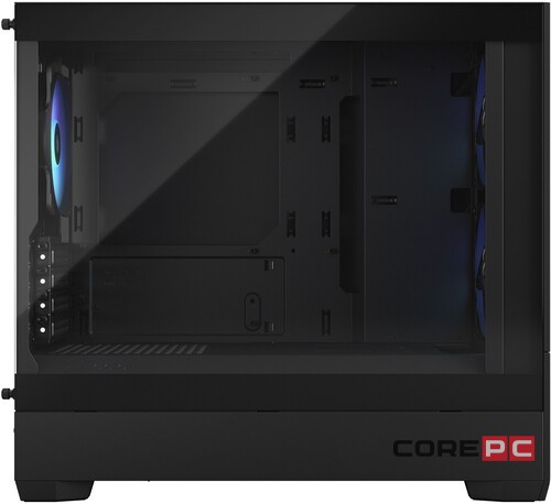 Компьютерный корпус Fractal Design POP MINI AIR RGB TG Black FD-C-POR1M-06