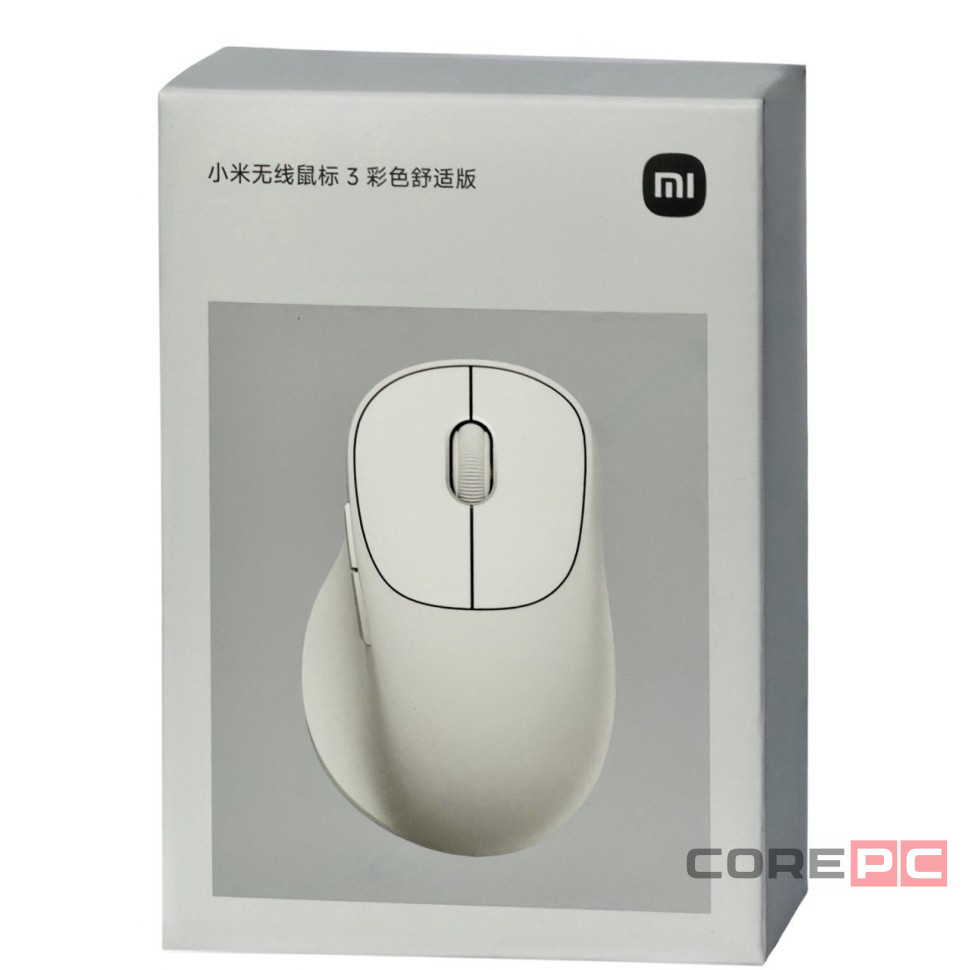 Мышь беспроводная Xiaomi Mi Wireless Mouse 3 (BHR08JJCN) бежевый