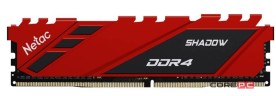 Оперативная память 8 Gb 3200 MHz NETAC SHADOW Red (NTSDD4P32SP-08R)