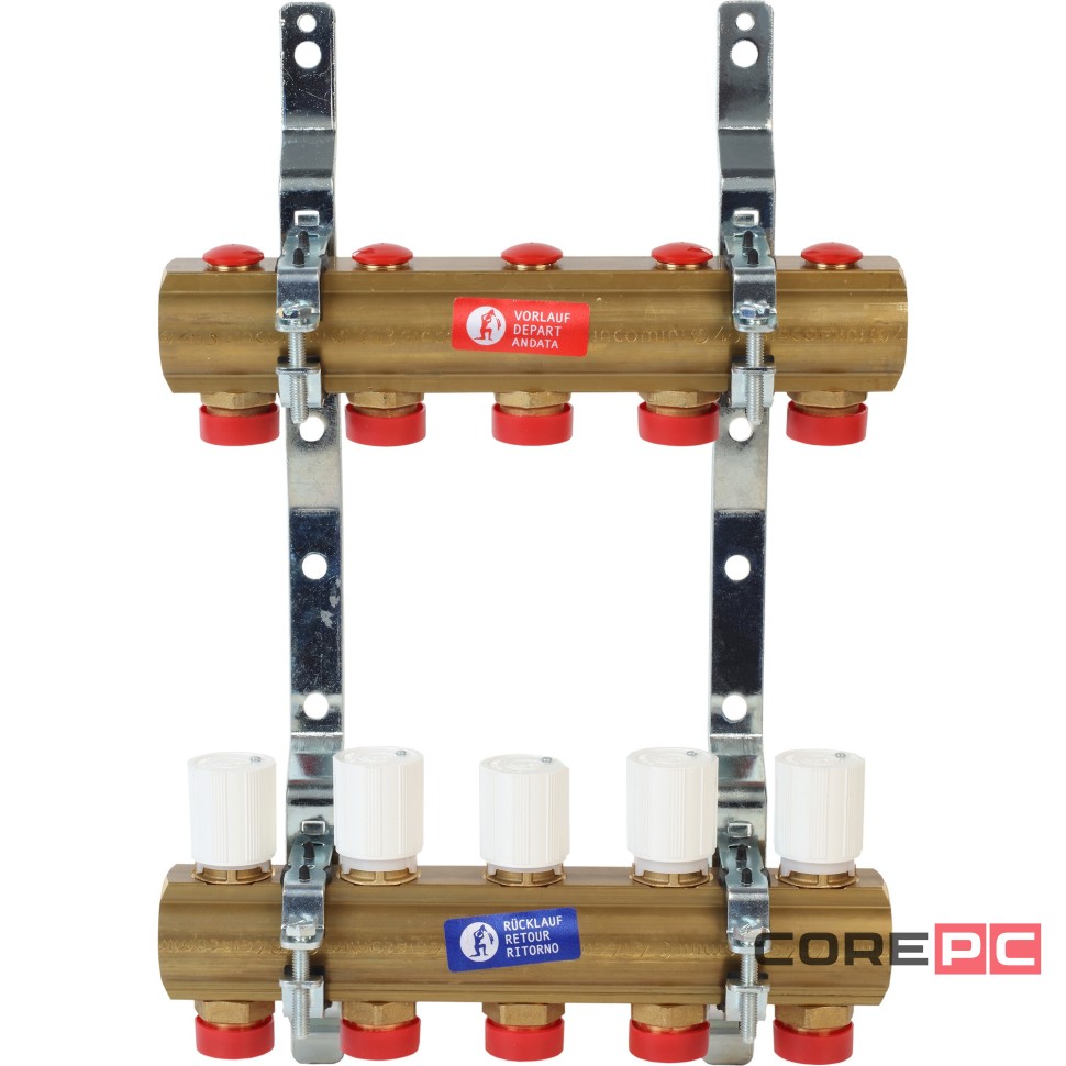 Узел коллекторный Giacomini сборный 1quot; x 3/4quot;E /8 , R553ZY048