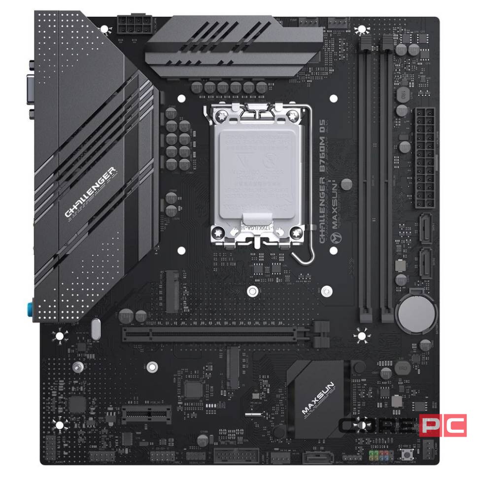 Материнская плата MaxSun B760M MS-Challenger D5 WIFI (6940709660386)