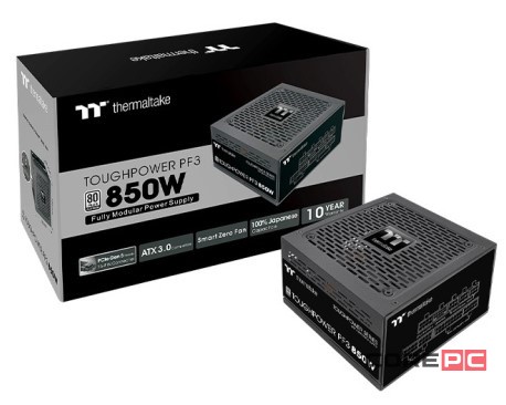 Блок питания Thermaltake 850W Toughpower PF3 PS-TPD-0850FNFAPE-3 16 Pin (PCIe 5.0 Connector Cable Details)
