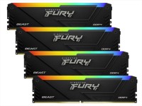 Оперативная память 32 Gb 3600 MHz Kingston FURY Beast RGB Black (KF436C17BB2AK4/32)