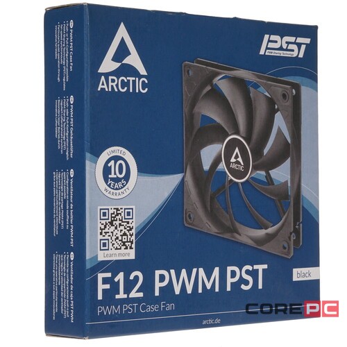 Вентилятор для корпуса Arctic Cooling F12 PWM PST Black ACFAN00200A