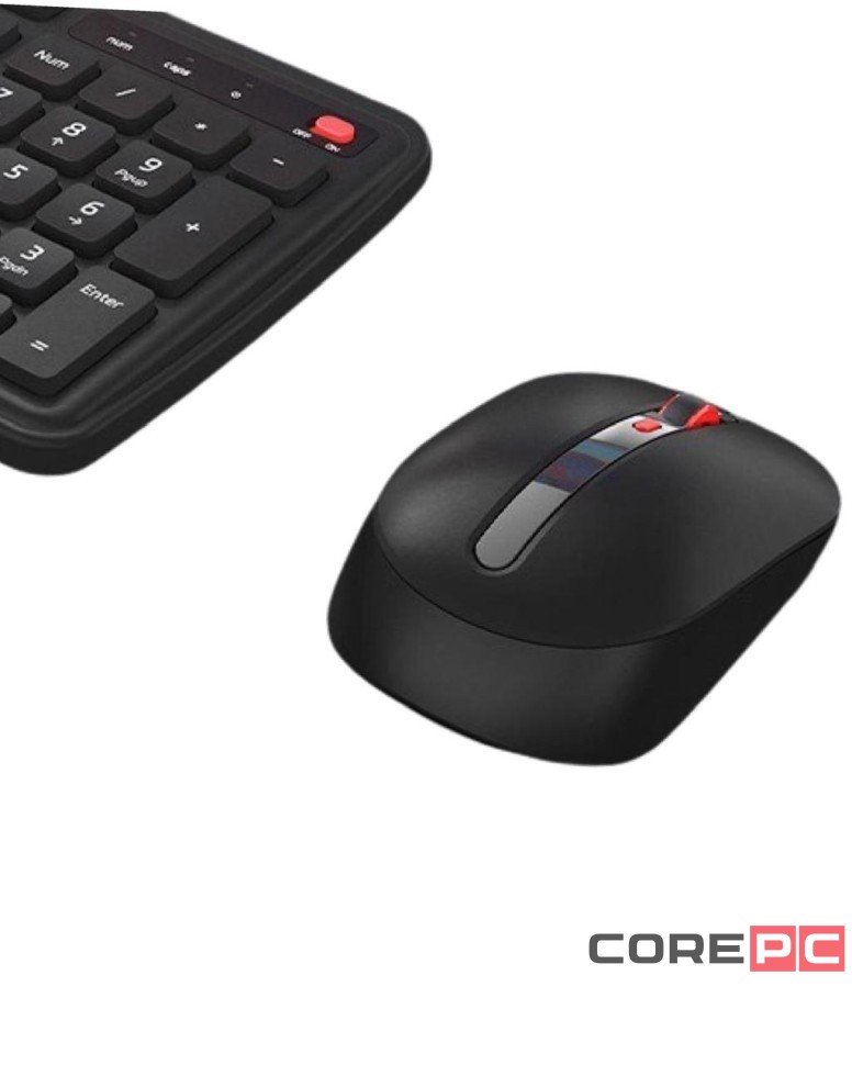 Клавиатура и мышь Xiaomi MIIIW Wireless Keyboard and Mouse Combo Gen 3 MW24PB03 черный