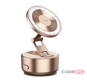 Подставка для смартфона Momax 1-Snap Go Auto Suction Magnetic Phone Stand KH20L титан
