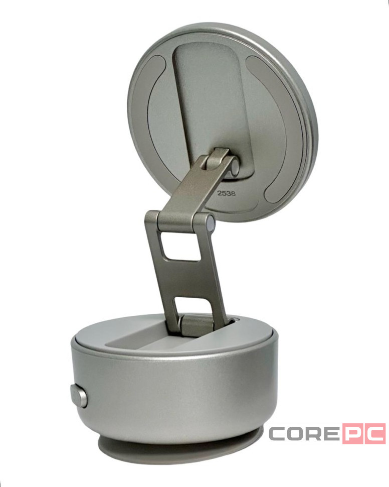 Подставка для смартфона Momax 1-Snap Go Auto Suction Magnetic Phone Stand KH20L титан