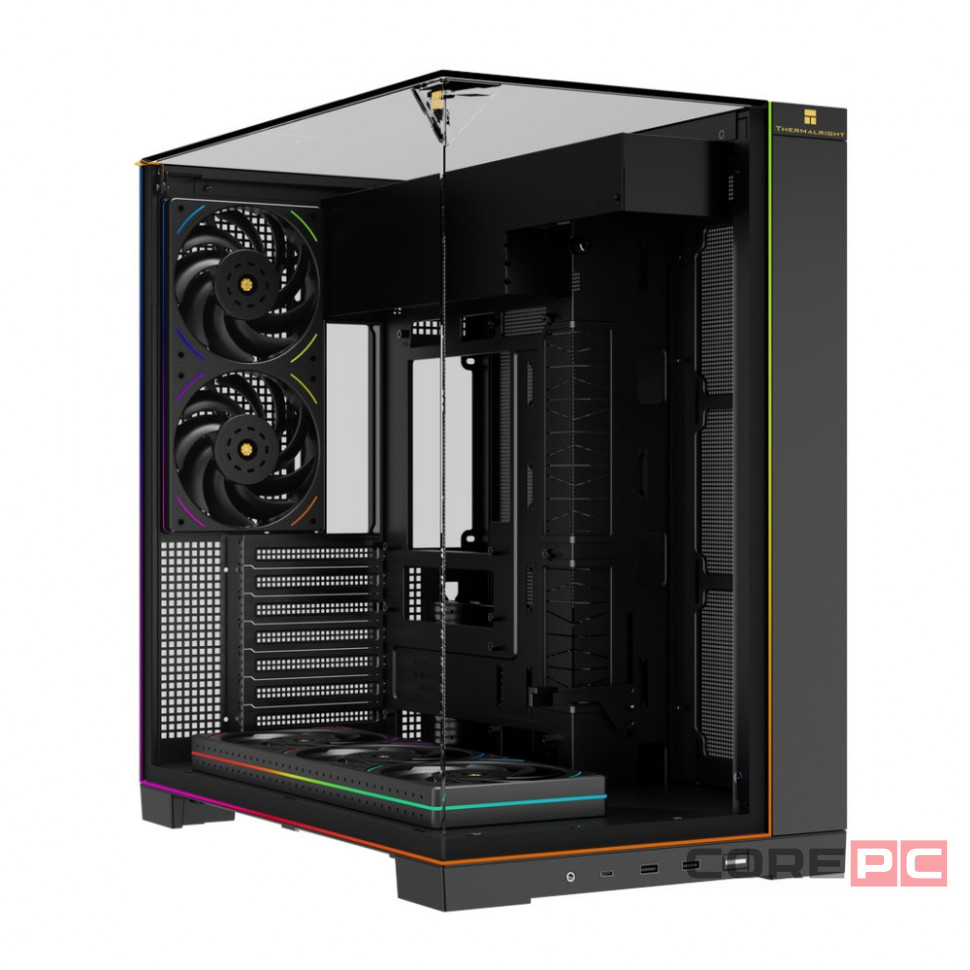 Компьютерный корпус Thermalright TR-A70 ARGB FanUB TG Black (TRA70AFUBB)