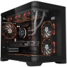 Компьютерный корпус 1STPLAYER UVIEW UV6 ARGB Black (UV6-BK-2FC7R-1FC7)