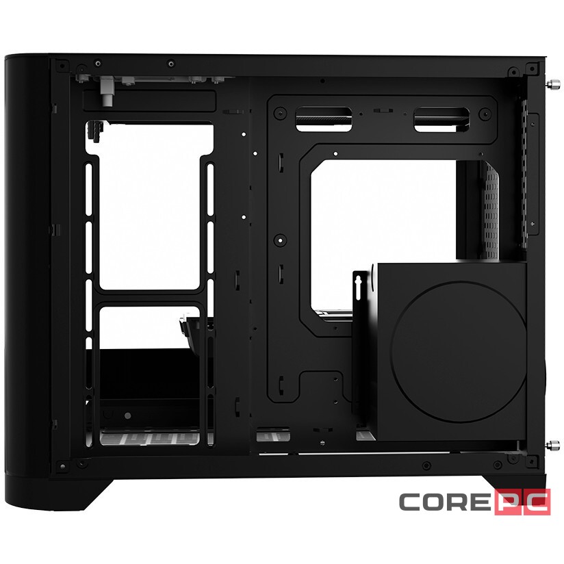 Компьютерный корпус 1STPLAYER UVIEW UV6 ARGB Black (UV6-BK-2FC7R-1FC7)