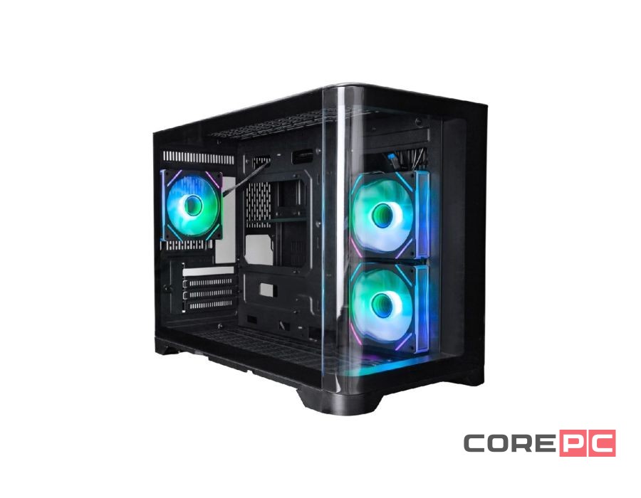 Компьютерный корпус 1STPLAYER UVIEW UV6 ARGB Black (UV6-BK-2FC7R-1FC7)