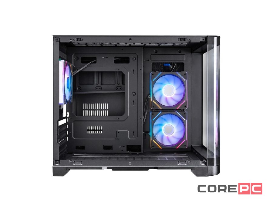 Компьютерный корпус 1STPLAYER UVIEW UV6 ARGB Black (UV6-BK-2FC7R-1FC7)