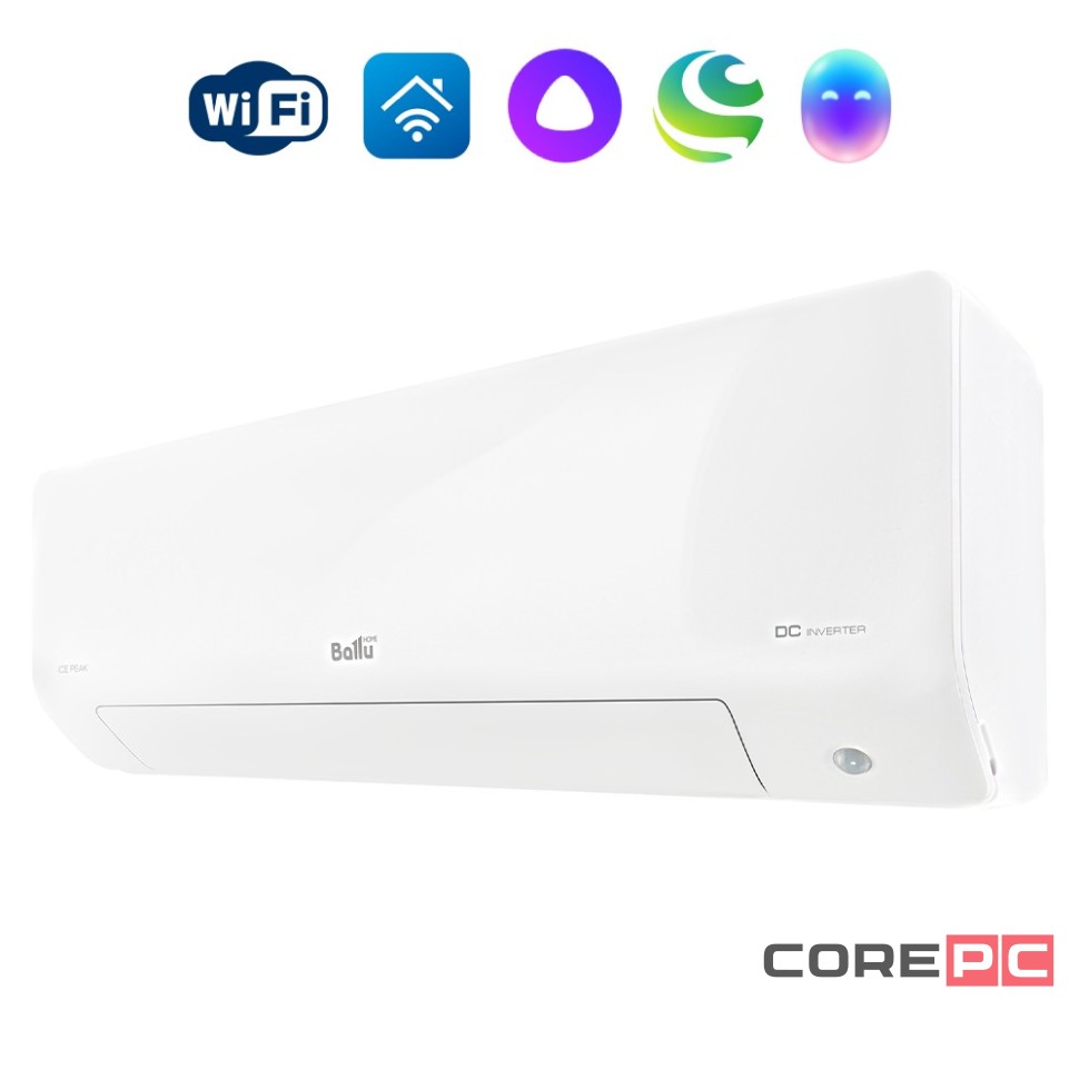 Сплит-система инверторного типа Ballu Ice Peak DC BSPKI-10HN8 комплект