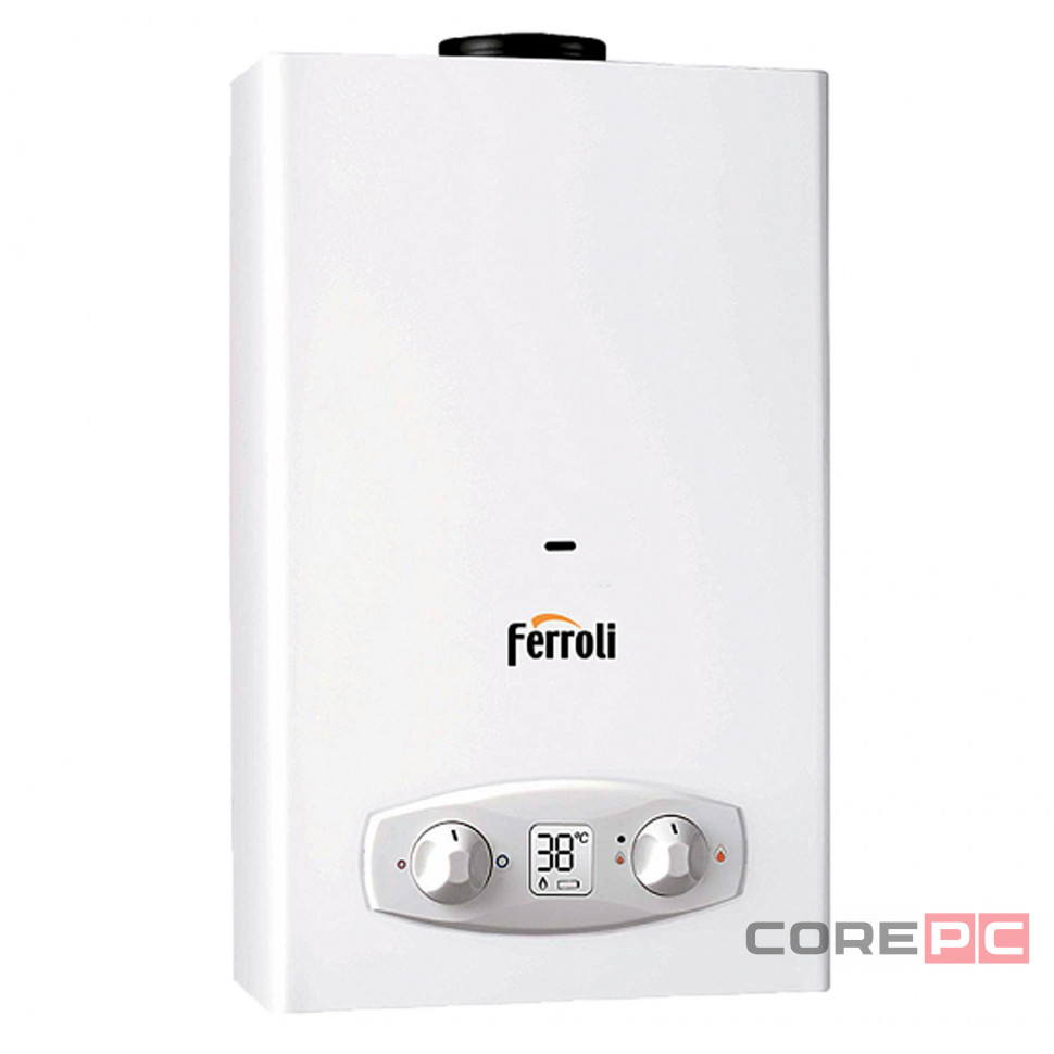 Водонагреватель газовый Ferroli VERONA 11 D(NG) проточный, настенный, откр. кам. сгор.