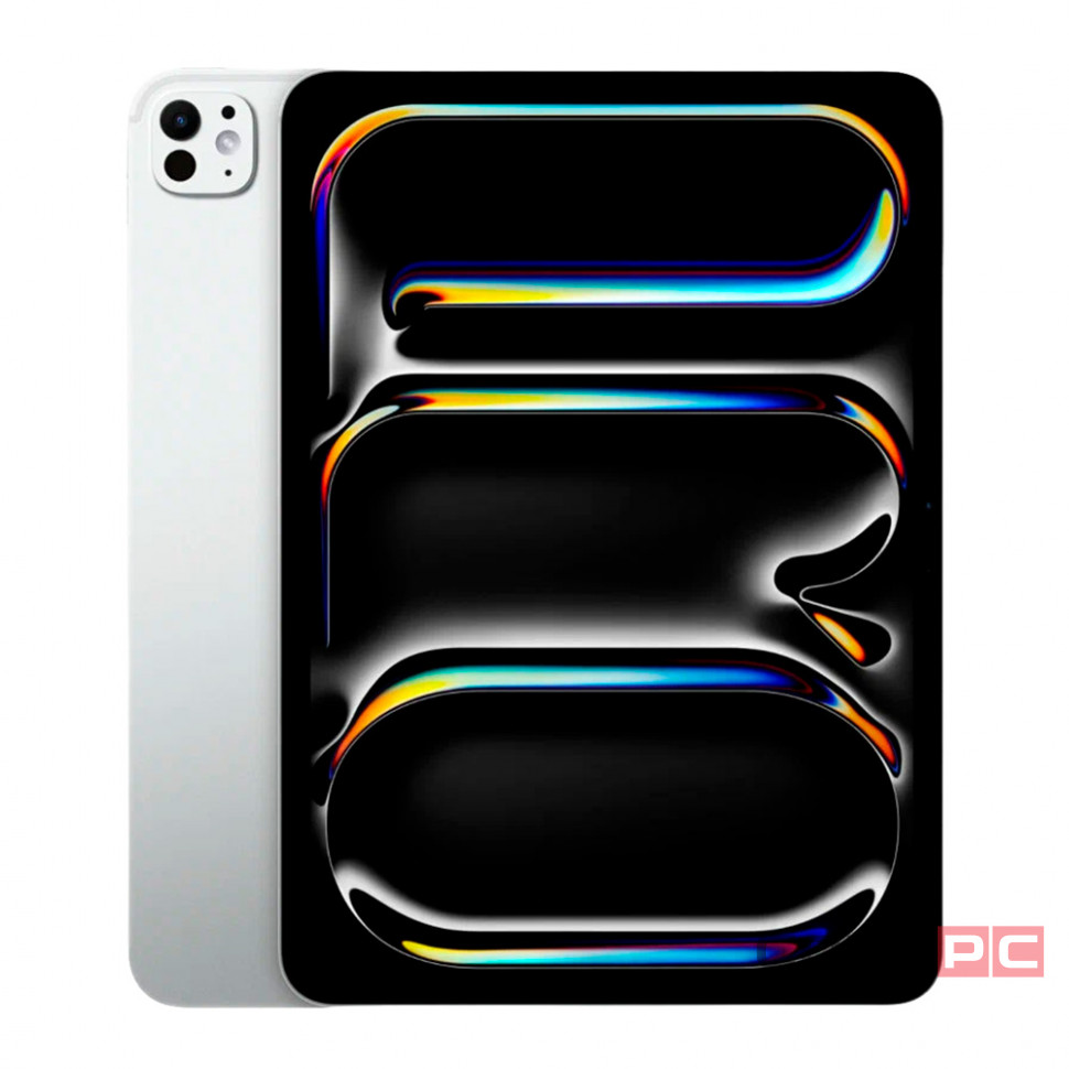 Apple iPad Pro 11 (2024) 2Tb Wi-Fi + Cellular with Standard glass (Silver)