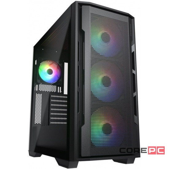 Компьютерный корпус Cougar Uniface X RGB V2 Black (CGR-5C78B-X-RGB-V2)