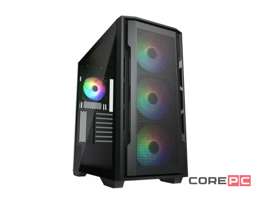 Компьютерный корпус Cougar Uniface X RGB V2 Black (CGR-5C78B-X-RGB-V2)