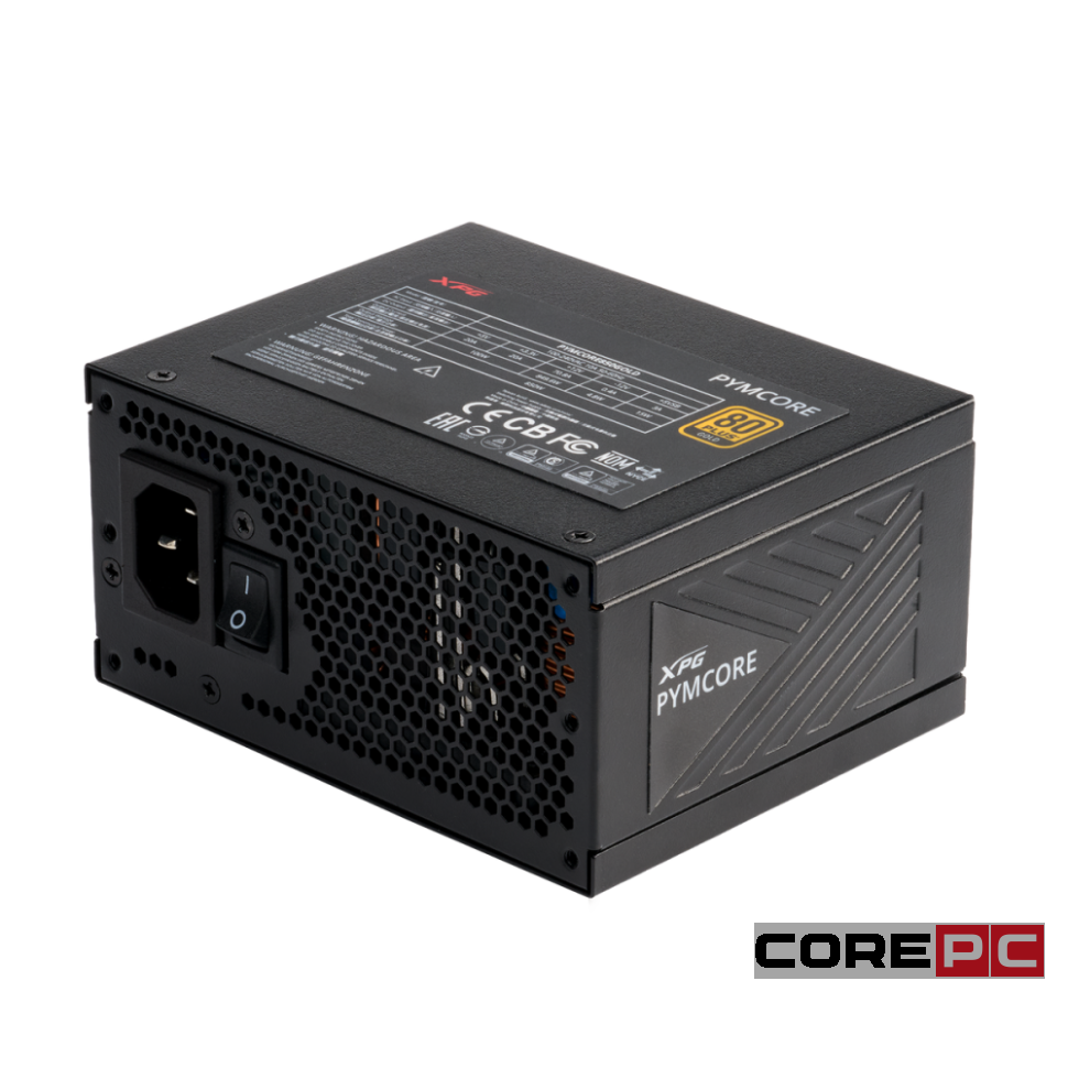 Блок питания ADATA XPG 750W PYMCORE750G-BKCEU 16 Pin (PCIe 5.0 Connector Cable Details)