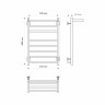 Электрический полотенцесушитель MIXLINE Серия ФОРТУНА ML-556429, углеродистая сталь, лесенка