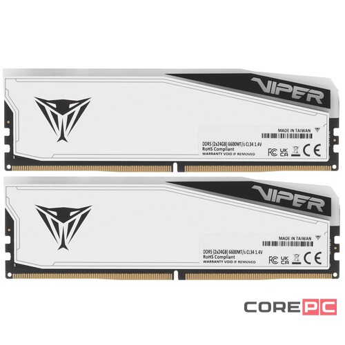 Оперативная память 48 Gb 6600 MHz Patriot VIPER Elite 5 TUF Gaming (PVER548G66C34KT)