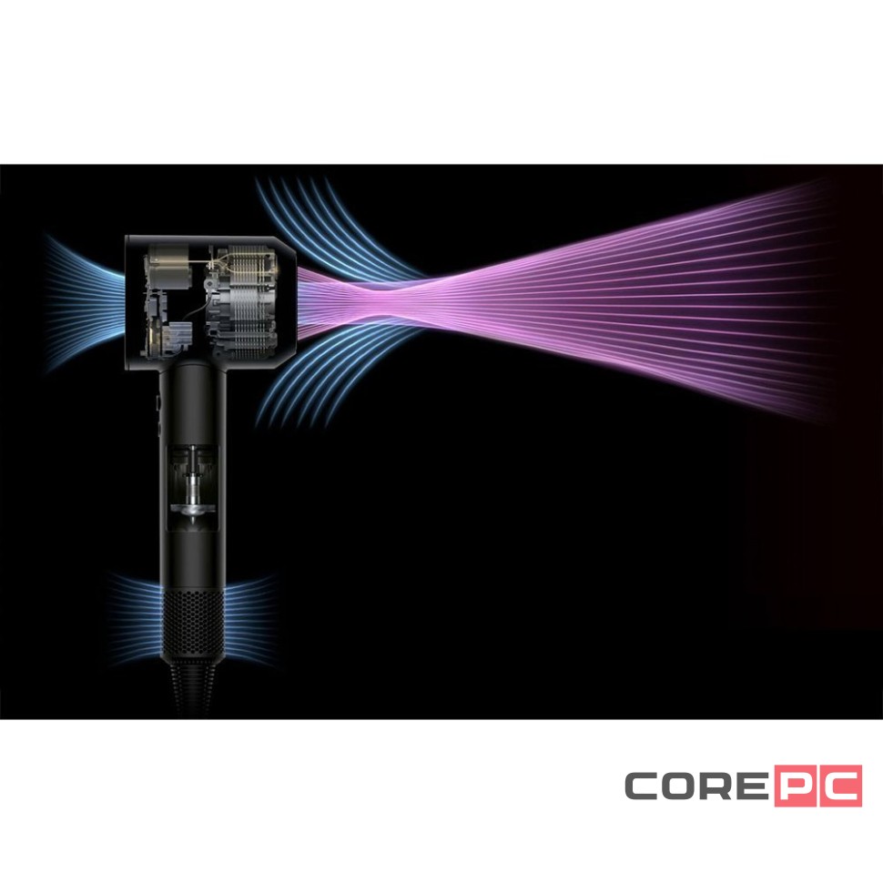 Фен Dyson Supersonic HD07 (Black/Nickel)