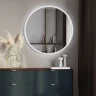Зеркало MIXLINE Перла ЭКОНОМ D700 (ШВ) сенсорный выкл, светодиодная подсветка, без короба