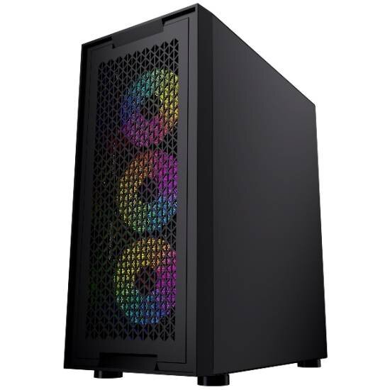 Компьютерный корпус Powercase ATTICA X4B TG Black E-ATX CAEB-L4