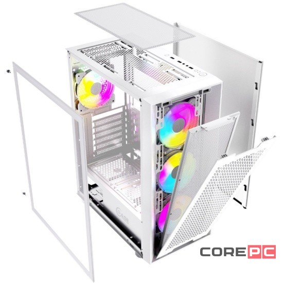 Компьютерный корпус Powercase ATTICA X4B TG Black E-ATX CAEB-L4